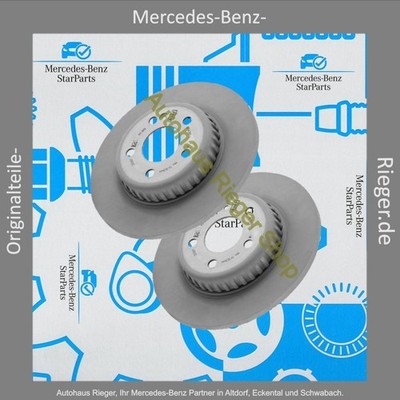Mercedes-Benz StarParts Bremsscheiben Satz, HA, C- Klasse W/ S/ A/ C 205