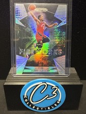 2018-19 Panini Prizm DeMar DeRozan #24 Fireworks Hyper San Antonio Spurs