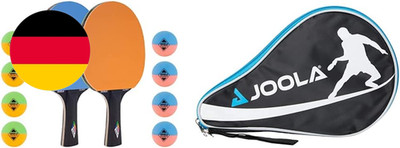 Tischtennis-Set COLORATO Bestehend Aus 2 Tischtennisschläger + 8 Bunte Tischtenn