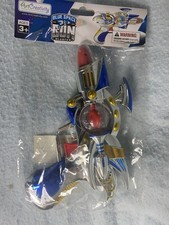 Blaster Ray Laser Gun Cosmic Space Blue Silver Lights Sounds Work