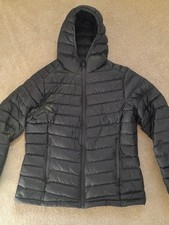 PETER STORM LADIES WOMENS LIGHTWEIGHT PACKABLE DOWN BLACK PUFFER JACKET SIZE 16