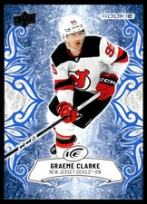 2024-25 Upper Deck Ice Graeme Clarke Rookie New Jersey Devils #142