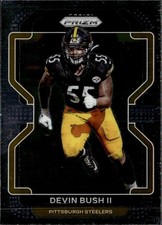 2021 Panini Prizm Football Devin Bush II Pittsburgh Steelers #257 