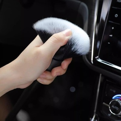 1pc Ultra-Soft Car Detailing Brush Auto Interior Detail Brush Dust Cleaning Tool