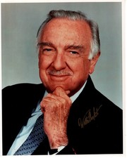 Walter Cronkite signed autographed 8x10 photograph COA