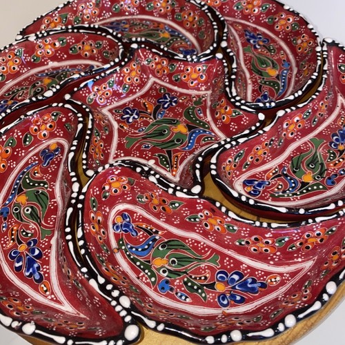 Turkish Ceramic Serving Lazy Suzan Set No Under-plate - Picture 4 of 4