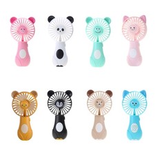 Mini Cooling Fans Cute Animal Design AA-Battery Operated Small Cute Pocket Fans