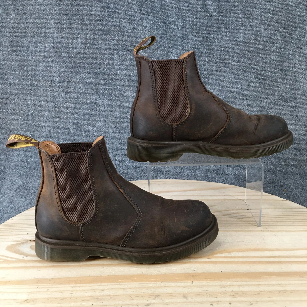 Dr. Doc Martens  Chelsea Boots Mens 13 Slip On Ankle Brown Dr. Martens Brown Ankle Boots for Men for Sale | Shop New  main image 2