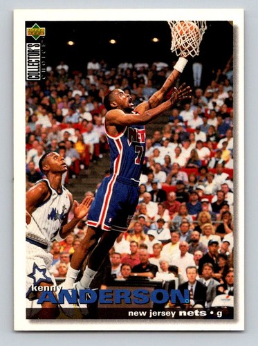 1995 Upper Deck Collector's Choice Kenny Anderson [Platinum Player's Club] #127 card