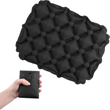 Inflatable Seat Cushion Ultralight, Compact Air Pad with Storage Bag Travel