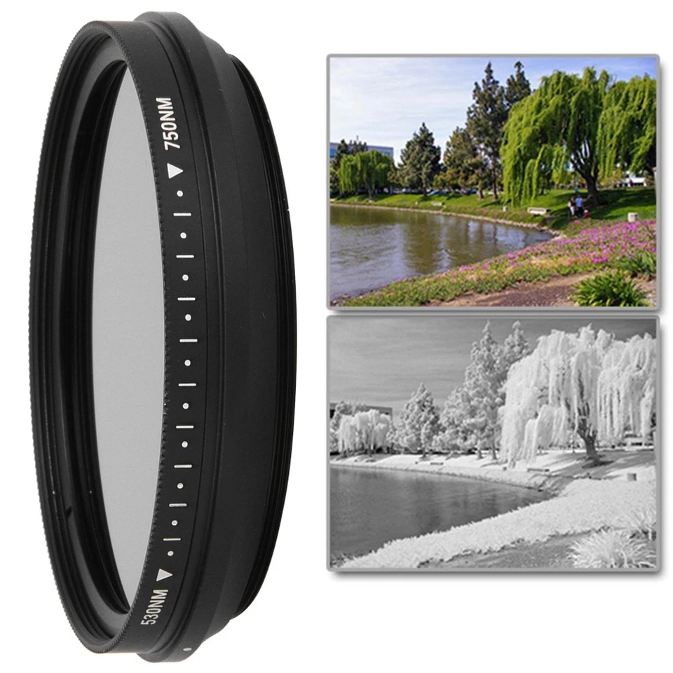 Infrared Filter 58mm Adjustable Optical X-Ray IR Filter Camera - Image 2 of 4