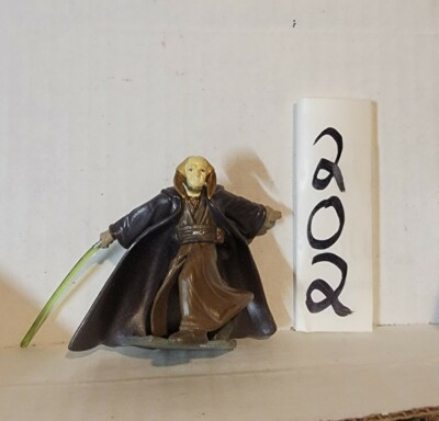 Star Wars 2008 Unleashed Battle Pack Figure saesee tiin jedi