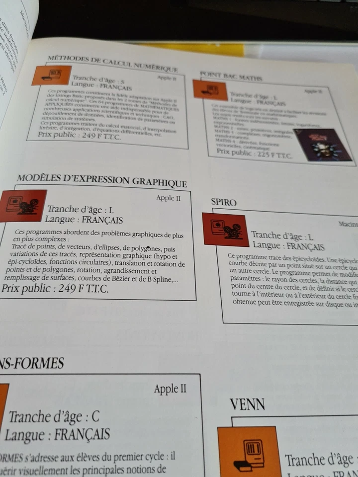 Livret Apple Des Annees 1980 Logiciels Dans L Education - Photo 4/4