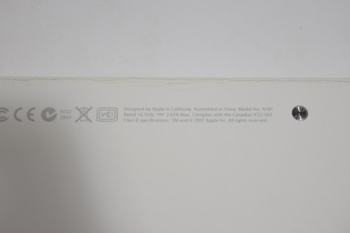 Apple MacBook A1181 2008 2,13 GHz Core 2 Duo 4 GB RAM 500 GB HDD OSX 10,11 excelente - Imagen 7 de 13