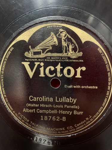 Peerless Quartet "Thinking Of You"/Albert Campbell-Henry Burr "Carolina Lullaby" - Foto 4 di 4