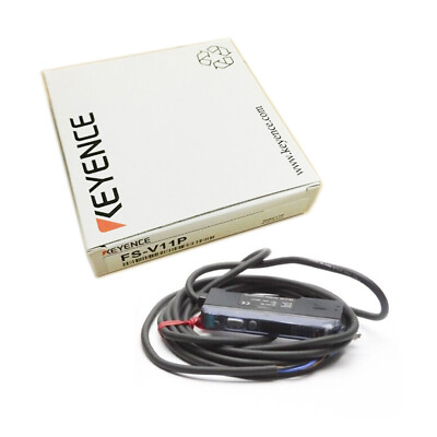Keyence FS-V11P FSV11P Photoelectric Amplifier Fiber Optic Digital 2M, NPN NEW