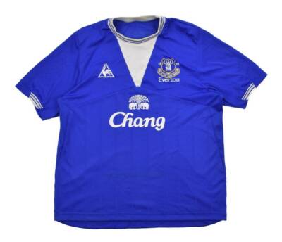 Le Coq Sportif 2009-10 EVERTON SHIRT TRIKOT XL