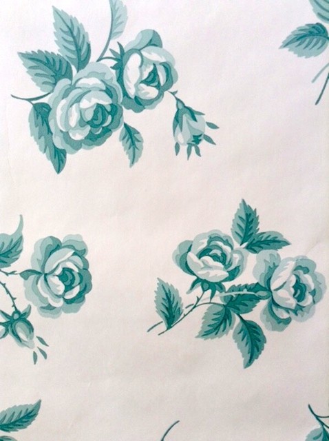 picture Vintage Floral Wallpaper For Sale roses vintage floral wallpaper teal green waverly 560072 double rolls
