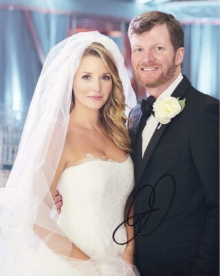 Dale Earnhardt Jr. & Wife Autographed Signed 8 x 10 Photo REPRINT #5 eBay