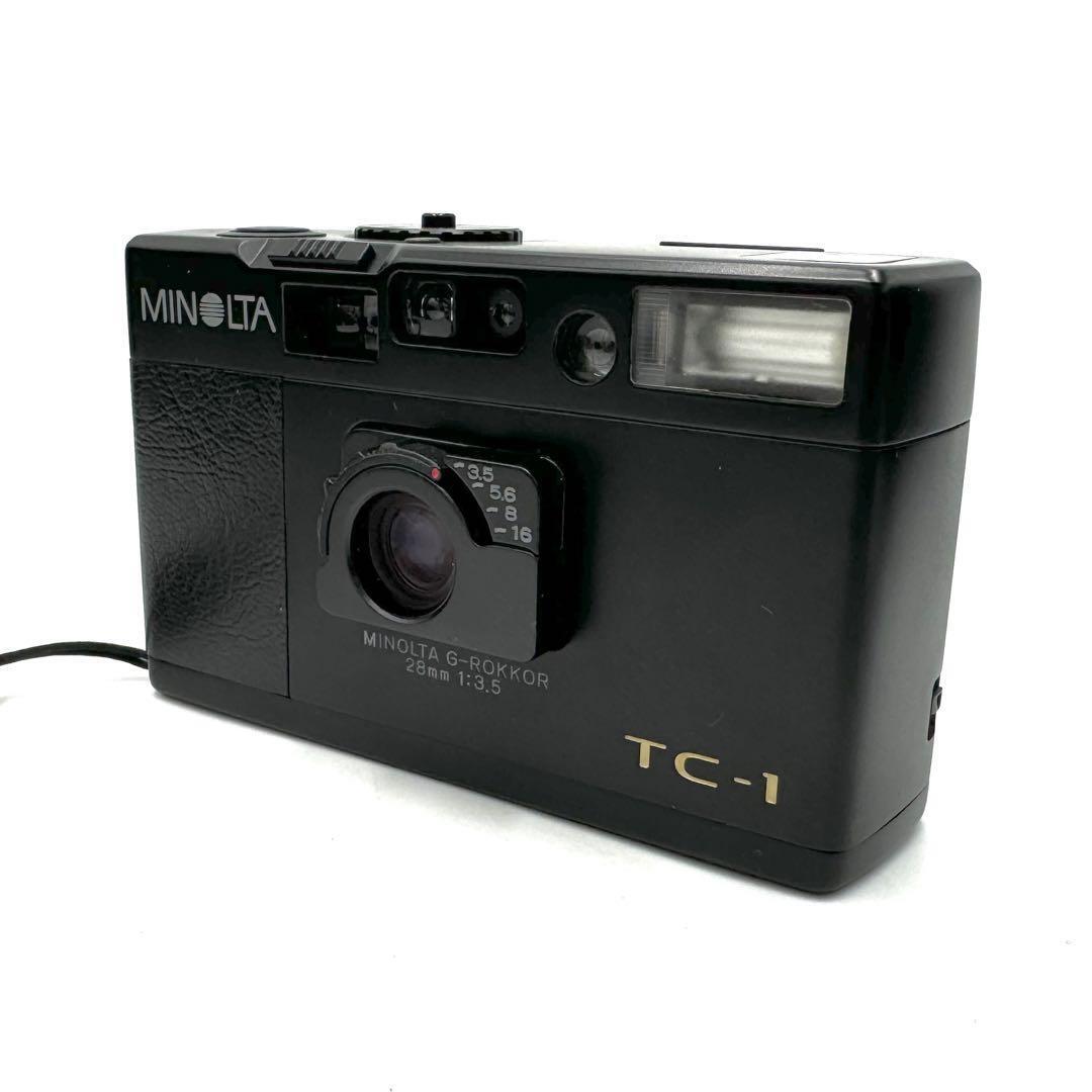Minolta TC-1 Limited 70th Limited Black 35mm Film Camera Minolta TC-1 Limited 70th Limited Black 35mm Film Camera