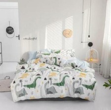 3D Dinosaurier NAM94801 Bett Kissenbez&uuml;ge Decke Bettdecke Abdeckung Set Fay