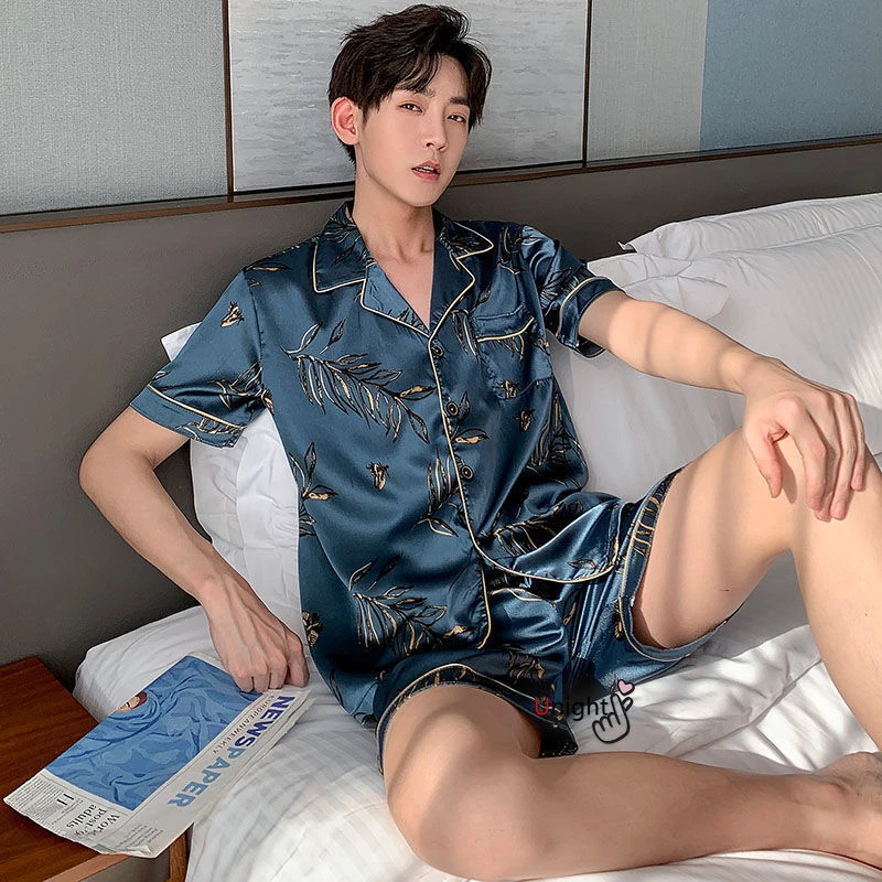 Mens pajama online shorts