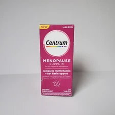 Centrum Complete Multivitamin Supplement Menopause Support 30 Tablets 4/26 *