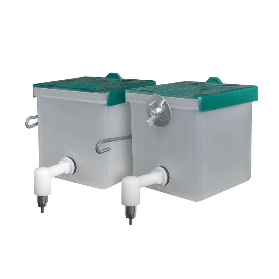 BREKER Kaninchen Trinkflasche/ Nagertränke "Megaflasche" 500 ml klar - Nippeltränke