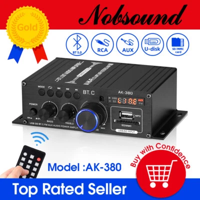 HiFi Bluetooth Digital Verstärker Stereo Audio Amplifier for Home/Car Speaker