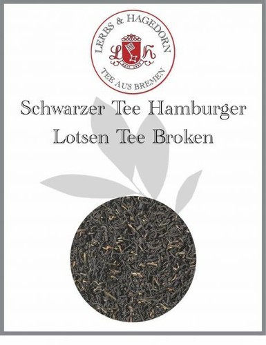 Black Tea Hamburger Lotsen Tee Broken 1 KG - Afbeelding 1 van 3