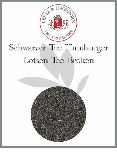 Schwarzer Tee Hamburger Lotsen Tee Broken 1 KG
