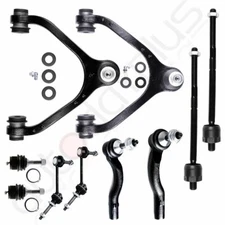 10pc Front & Rear Suspension Kit Tie Rod End For 2003-2011 Ford Crown Victoria