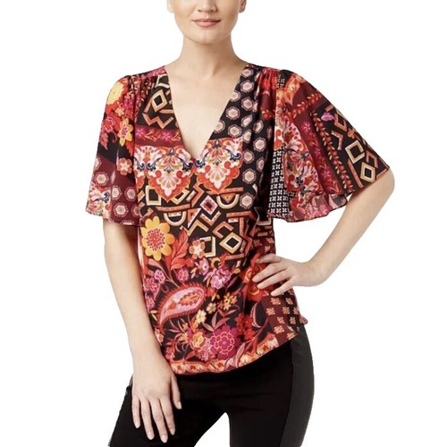 Womens Size 6 Trina Turk Multicolor Gilly Floral Tapered Leg Pants  display picture 1