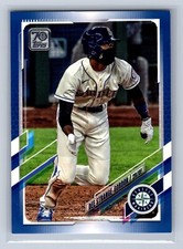 2021 Topps #119 Dee Strange-Gordon Royal Blue Seattle Mariners