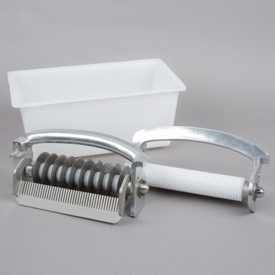 Hobart Wide 3/8'' Julienne Liftout Unit & Storage Holder for 403 Meat Tenderizer