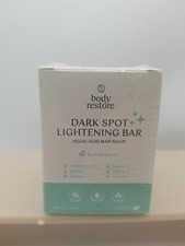 Body Restore Dark Spot Lightening Bar Soap 2 bar pack Kojic Acid Eucalyptus