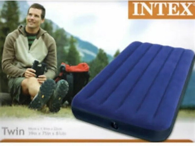 intex cot size camp mat