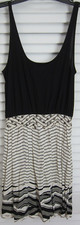 Urban Outfitters silence + noise tank dress printed studded skirt area sz M