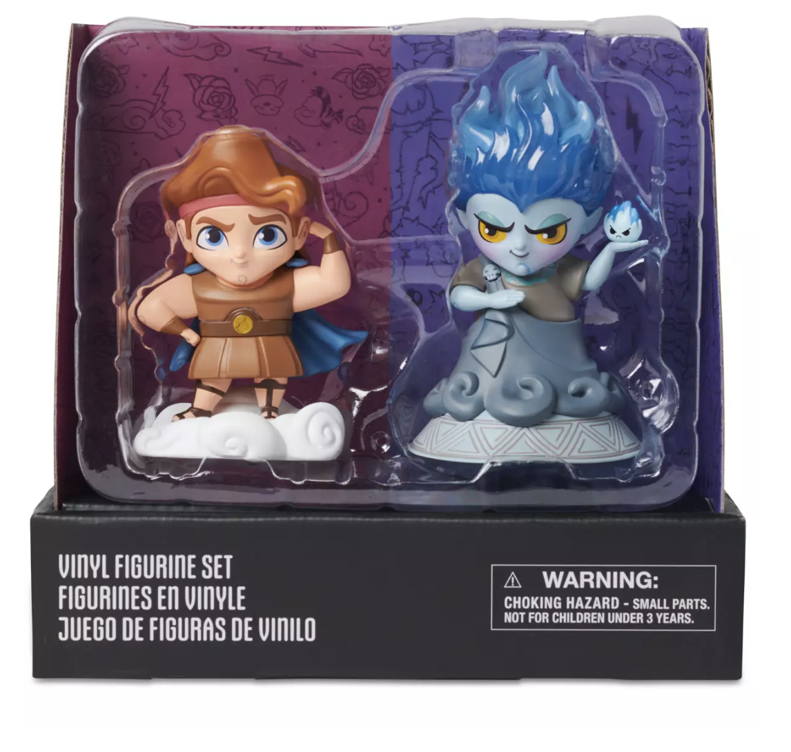 Disney D23 Hercules and Hades Designer Vinyl Figurine Set by