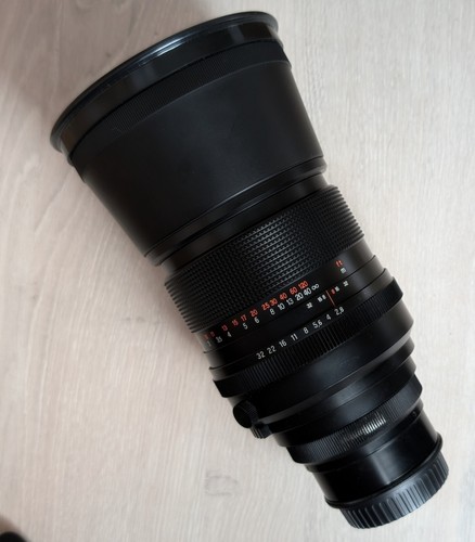 Objectif Photo Carl Zeiss Sonnar 180mm F/2.8 - Monture Canon EF, Focale Fixe, Haute Qualité, Occasion