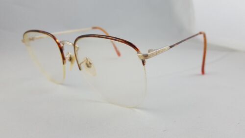 Ralph Lauren RA6032437 Gold Brown Tortoise Half Rim Glasses  display picture 1