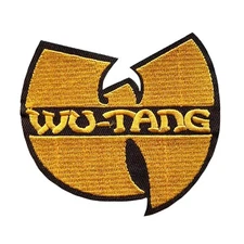 Wu-Tang Clan Embroidered Iron On Patch Vintage 90s Hip Hop Icon