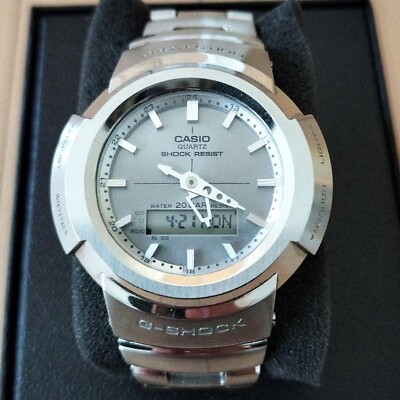 CASIO G-SHOCK AWM-500D 1A8JF Wristwatch Shock Resistant Tough Solar Excellent