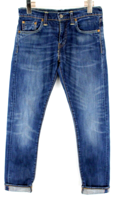 Levi's 511 ストレートデニム W29 L32 LEVI'S 511 Jeans Men's W29/L32 Selvedge Slim Fit Whiskers Faded