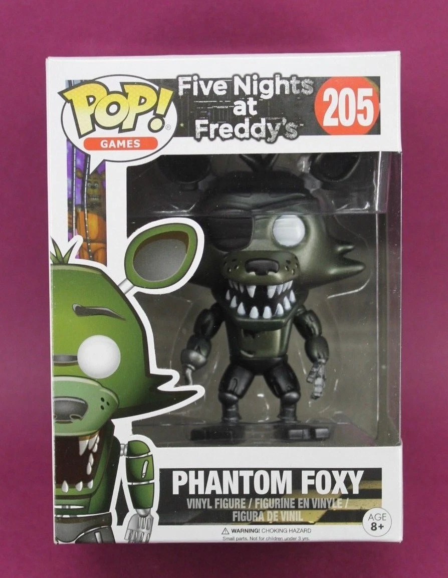 FUNKO POP GAMES FIVE NIGHTS AT FREDDY S 205 PHANTOM FOXY VINYL