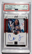 2022 PANINI IMPECCABLE WWE ILLUSTRIOUS INK #ILCJD CORA JADE RC #/99 NXT PSA 8
