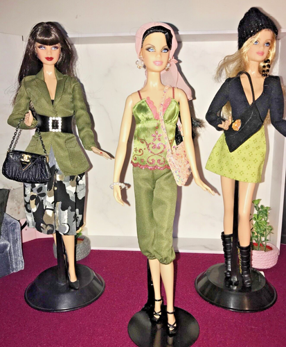 BARBIE BASICS Black Label ELVIS et MUSE & Accessoires LUXE MATTEL - Foto 2 di 43