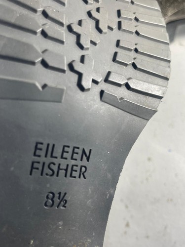 Eileen Fisher Damenschuhe Größe 6,5/39,5 gebraucht grau Wildlederimitat Stiefel -E33 - Bild 6 von 7