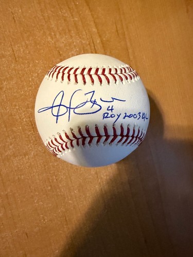 Angel Berroa - Autographed Official MLB Baseball - Inscribed 'ROY 2003 AL' - Picture 2 of 5
