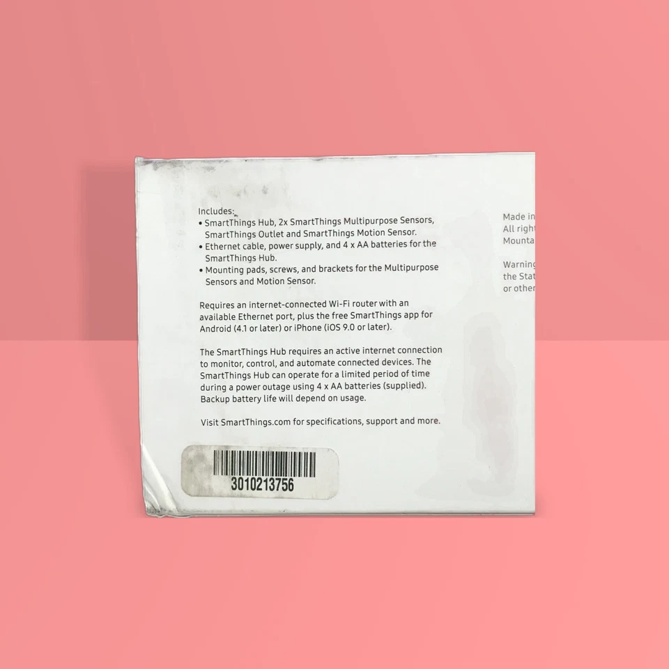 Samsung F-MN US-2 Home Monitoring Kit, White - Image 4 of 4